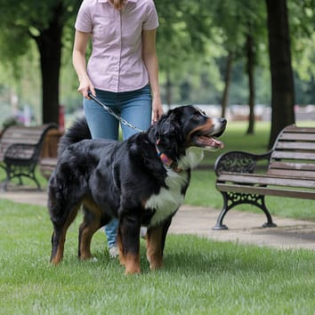 Saint Bernard vs Bernese Mountain