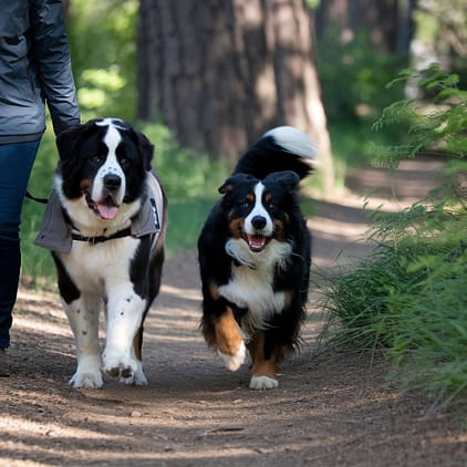 Saint Bernard vs Bernese Mountain