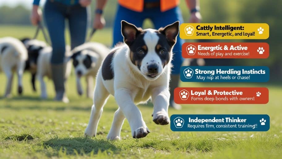 Characteristics of Cattle Dog Puppies